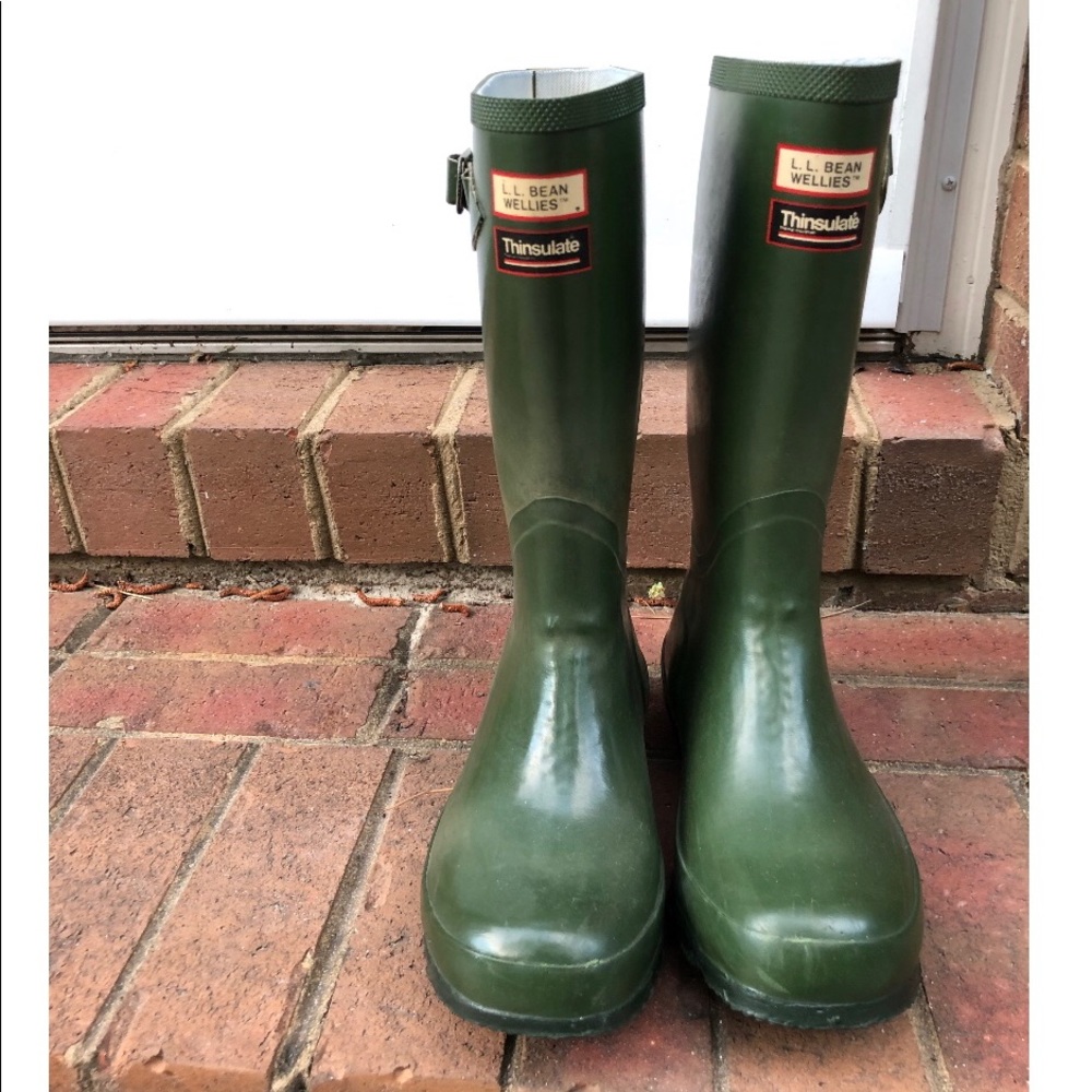 L.L. Bean rainboots